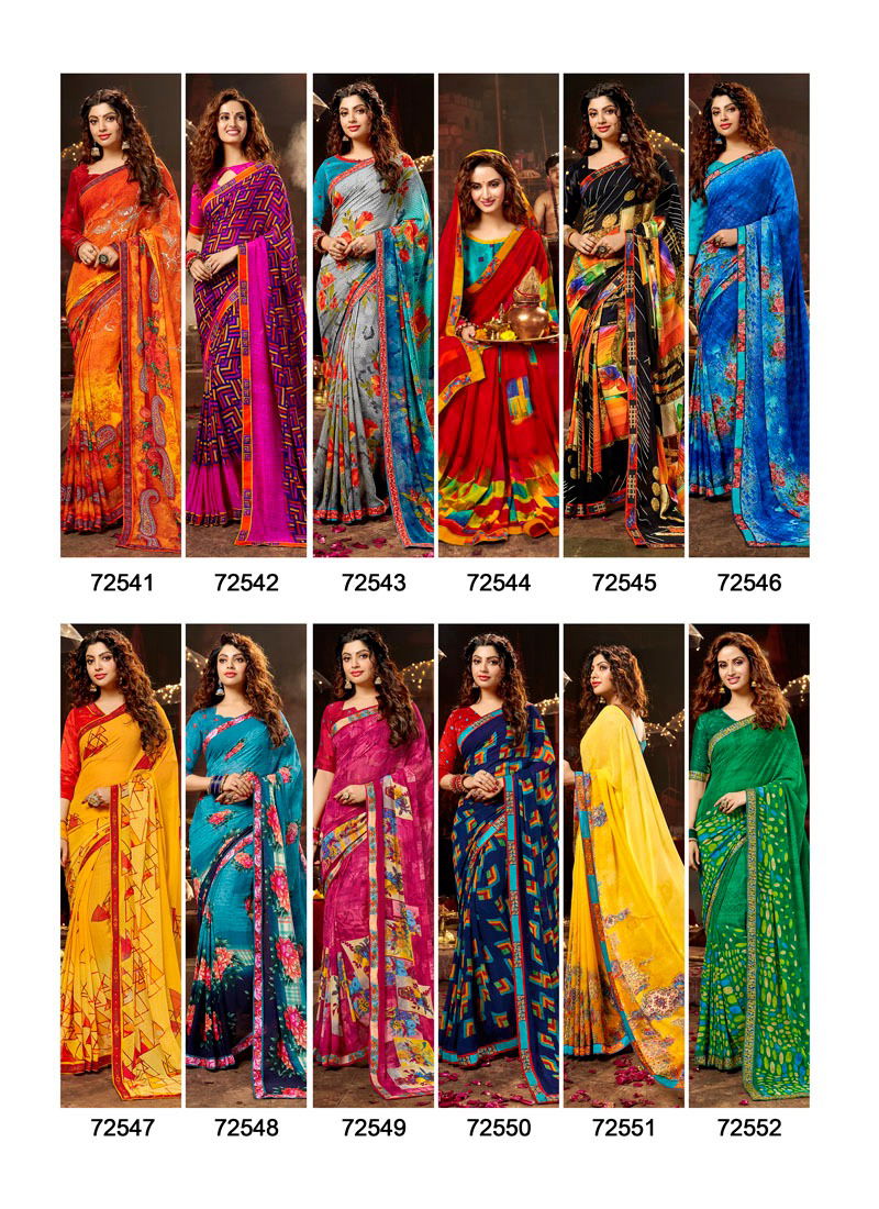 ANTPA CARVAAN Latest Fancy Designer Heavy Regular Wear Weightless Saree Collection